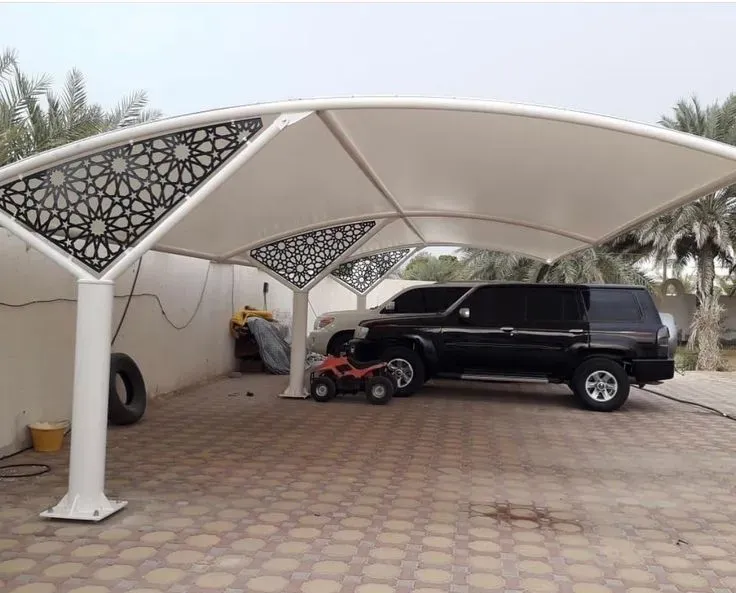 تركيب مظلات سيارات الاحساء الحل الامثل لحمايتها
