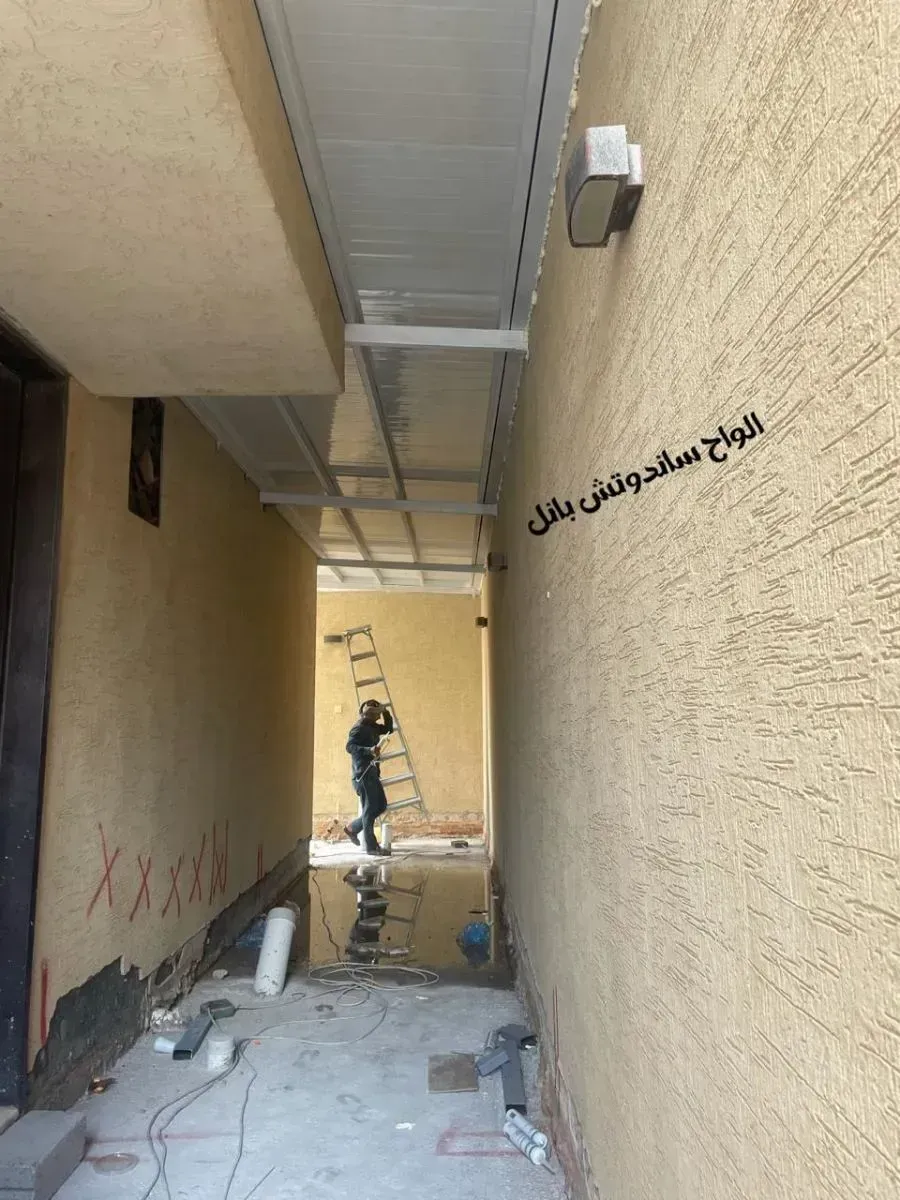 ورشه حداده لتركيب جميع اسقف البانل في المملكه